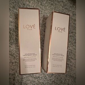 NIB TWO Love Hair Nourishing Hair Masks
